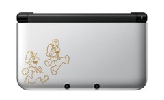 Nintendo 3DS XL Silver Mario & Luigi Dream Team Edition